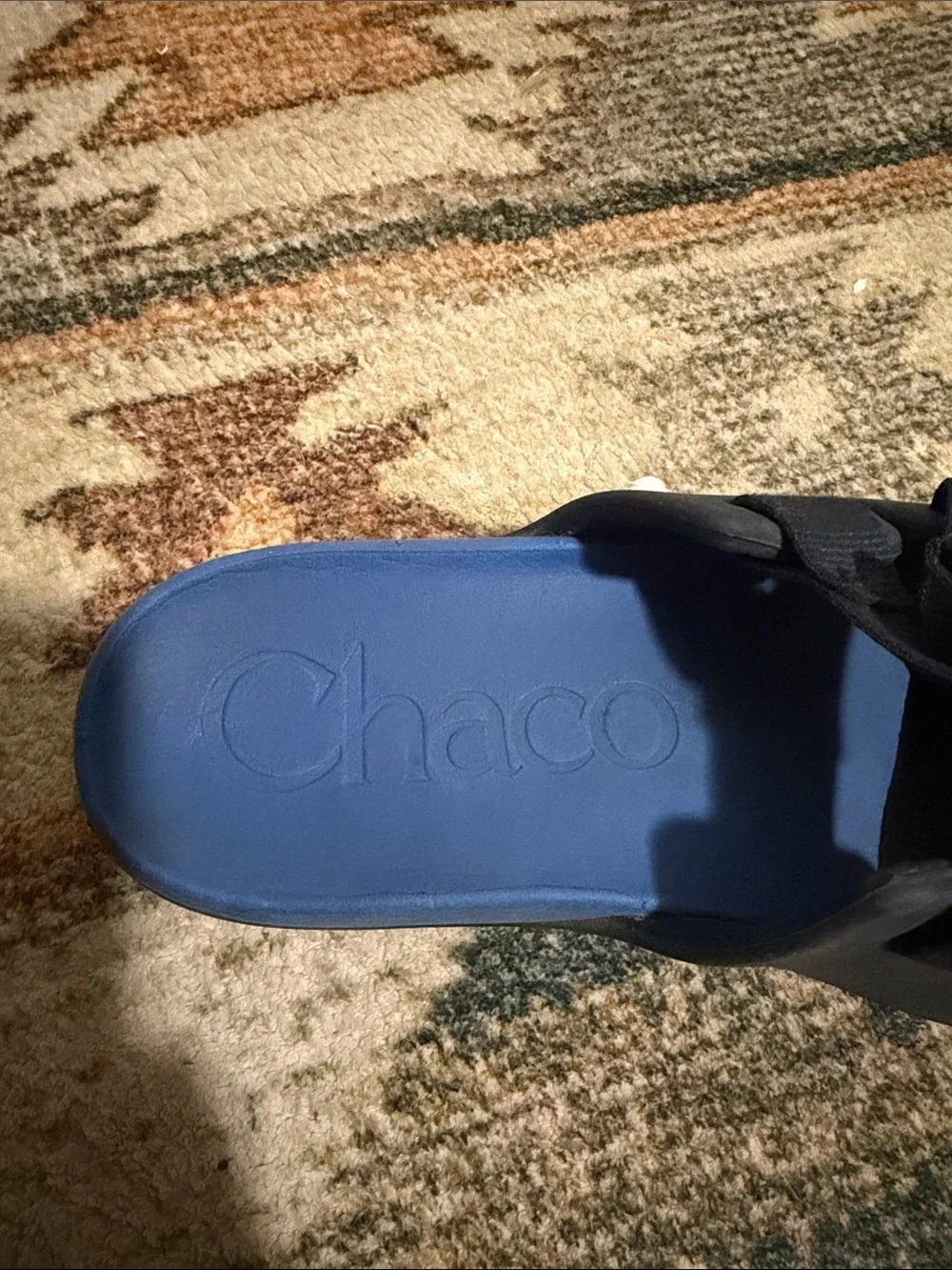 Chaco Dark Blue Slip-On Sandals